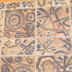 HASLEV(ハスレヴ)社より北欧デンマーク王室御用達のロイヤル・コペンハーゲン社のBACA(バッカ)シリーズのタイルを使用したローズウッド コーヒーテーブルです。稀少なヴィンテージローテーブル♪