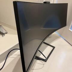 良品　ウルトラワイドモニター ブラック 499P9H1/11 5Kスーパーウルトラワイドの世界を体験！ 49型曲面液晶「499P9H1