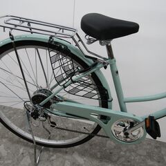 【未使用品】自転車 シティーサイクル 27インチ 6段変速 