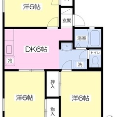 🏢安心の叶えRoom✨『3DK』君津市杢師✨敷金礼金無料💰✨人気...