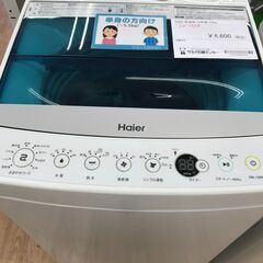 ★ジモティ割あり★ Haier 洗濯機 5.5kg 年式2018...