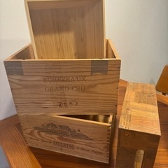 【ネット決済】オシャレ　木箱　ワインボックス　