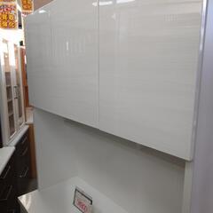 【ダイニングボード】ダイニングボード 食器棚 レンジボード キッチンボード 3枚扉:ホワイト