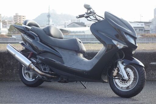 バイク　原付二種スクーター　ヤマハ　マジェスティ125Fi　フルカスタム　実動車　簡易整備済み　通勤通学　デリバリー車などに