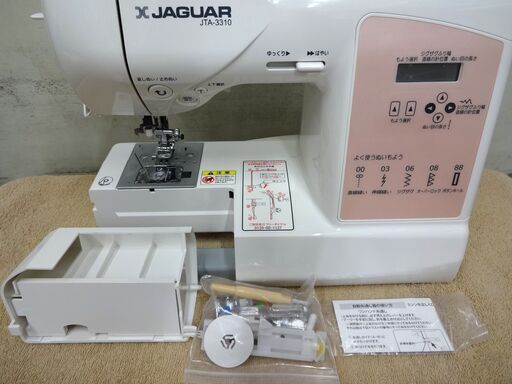 美品 JAGUAR ジャガー 電動ミシン コンピューターミシン JTA-3300