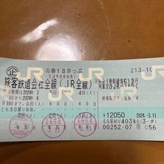 チケット 新幹線/鉄道切符