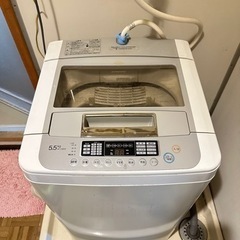 ※お譲り先決まりました全自動電気洗濯機 WF-C55SW
