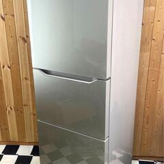 配送込み】TWINBIRD 3ドア冷蔵庫 KHR-EJ19 2018年製 199L シルバー