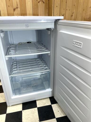 【配送込み】SCANCOOL 1ドア冷凍庫　SKM-91D 2019年製　91L ホワイト 配送込み】SCANCOOL 1ドア冷凍庫 SKM-91D 2019年製 91L ホワイト