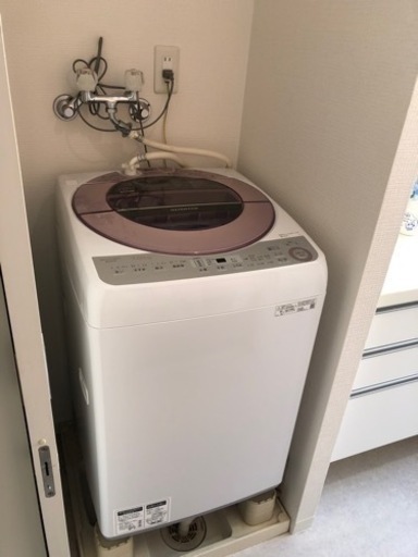 SHARP 洗濯機　容量7kg インバーター搭載　風乾燥搭載