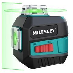 MiLESEEY 充電式 レーザー墨出し器 グリーンレーザー  ...