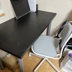 【値下げ】IKEA家具　机　学習椅子