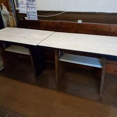 DIY　頑丈な木製テーブル　3台あります　4月以降引き渡し