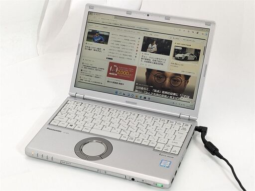 安さで勝負 高速SSD 中古美品 ノートパソコン Windows11 Office Panasonic CF-SZ6RDQVS 第7世代Core i5 メモリ8GB 無線 Bluetooth カメラ