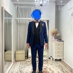 YNS タキシード　ネイビー