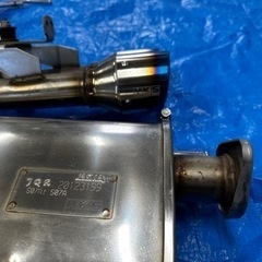 JG1 NONE HKS センター出しマフラー