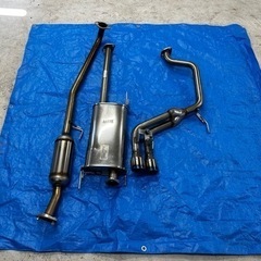 JG1 NONE HKS センター出しマフラー