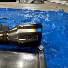 JG1 NONE HKS センター出しマフラー