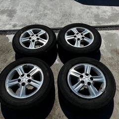送料込 バリ溝 ホイール　タイヤ　セット　205 65 15 インチ バリ溝！アルミホイールタイヤセット 205/65R15