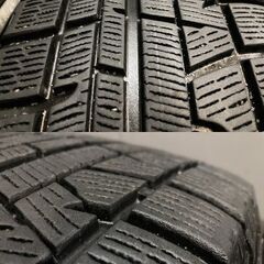 【YOKOHAMA ice GUARD iG50 PLUS 215/65R16】スタッドレス【Weds VELVA 16インチ 6.5J5HPCD114.3+40】バリ溝 アルファード等　(KTL004)