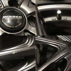 GOODYEAR ICENAVI6 185/60R15】スタッドレス【WAREN 15インチ 5.5 