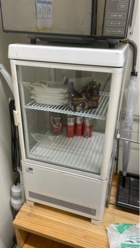 サンデン 卓上型冷蔵ショーケース(前後扉)