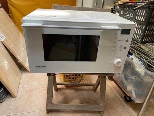 美品 SHARP 2022年製電子レンジ 17L PLAINLY センサーレンジ