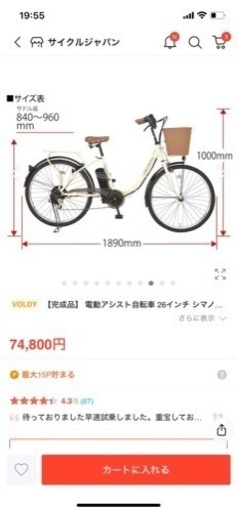 電動アシスト自転車