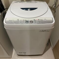 洗濯機　一人暮らし用　Sharp　4.5L