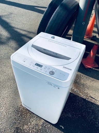 ♦️SHARP 全自動電気洗濯機 【2021年製】ES-GE6E-T