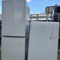 値下げ！福岡市配送設置無料　三菱冷蔵庫、パナソニック洗濯機セット