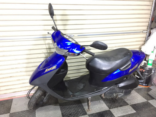 埼玉県深谷市 スズキ レッツ2 ⑦ CA1PA 原付 スクーター 50cc 通勤 通学 バイク 青 [jog dio ディオ ジョグお探しの方などにも如何でしょうか
