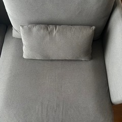 【取引可能3/27迄使用期間2ヶ月美品】IKEA ソーデルハムン3人掛け　アームレスト付き