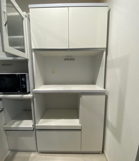 【値下げ】食器棚　カップボード　キッチン収納
