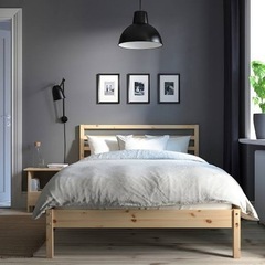 IKEA 家具 ベッド セミダブルベッド