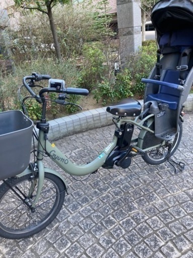 電動自転車 子供乗せ パナソニック ギュットクルームR•EX マットオリーブ