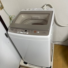 AQUA 洗濯機　7.0kg 2018年製　AQW-GV70G(W) 