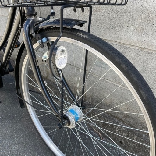 6段変速 街乗り用自転車（ママチャリ）26インチ カゴ/鍵/オート