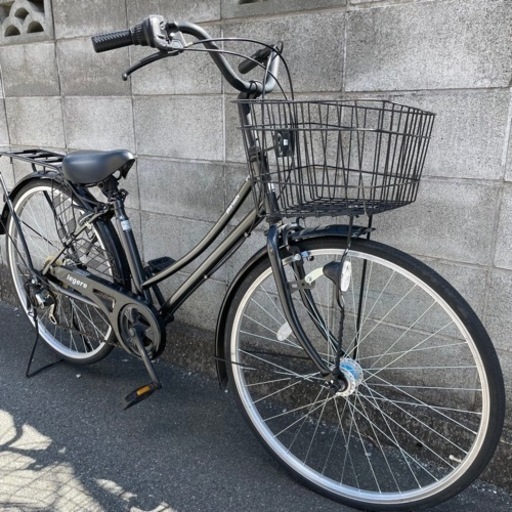 【さいたま市引取】ブリヂストン製 街乗り自転車 変速/カゴ/鍵/ 27インチ さいたま市引取】ブリヂストン製 街乗り自転車 変速/カゴ/鍵/ 27