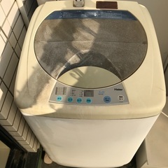 【無料】ハイアール全自動洗濯機5.0kg（3/23または24引取...