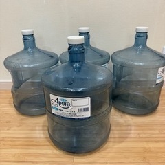プラスチック水タンク４本セット