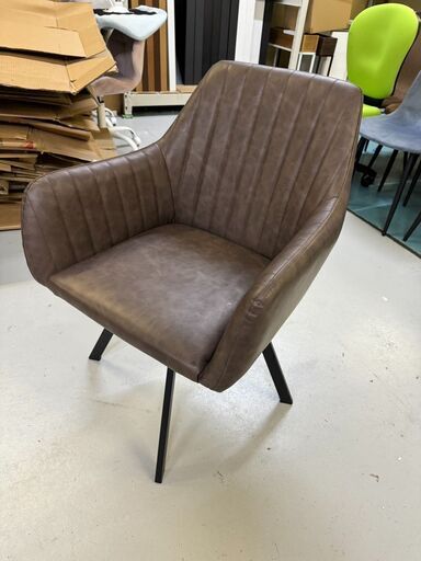 231228) フィンガーマークス 木製 ダイニングチェア 椅子 イス ⑥