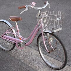 パナソニック　21型　女児用自転車　使用感あり