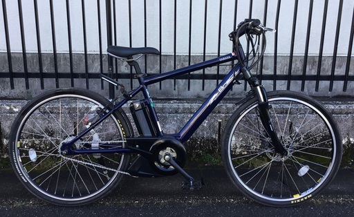 ＜整備済・美品車＞ヤマハ PAS・ブレイス 電動アシスト自転車・新品部品交換もありで超お得・X772・内装8段変速 ・清掃済みですぐ乗れます