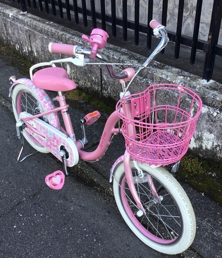 ＜超美品＞可愛いメゾピアノ・16インチ・子供自転車・お掃除済みですぐ乗れます♪