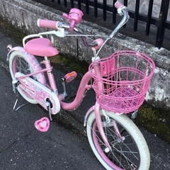 ＜超美品＞可愛い💕メゾピアノ・16インチ・子供自転車・お掃除済み...