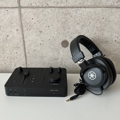 【付属品完備】YAMAHA ZG01 PACK BLACK ヘッドセット付