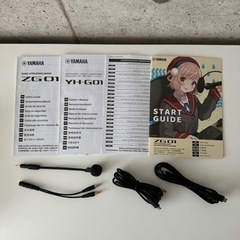 【付属品完備】YAMAHA ZG01 PACK BLACK ヘッドセット付