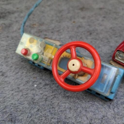 旧バンダイ 電動 リモコンカー ブリキ