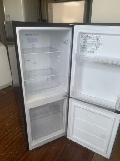 福岡市内配送設置無料　2022年式　140L 霜取り不要 2ドア冷蔵庫BK(NTR-140) 福岡市内配送設置無料 2022年式 140L 霜取り不要 2ドア冷蔵庫BK(NTR-140)